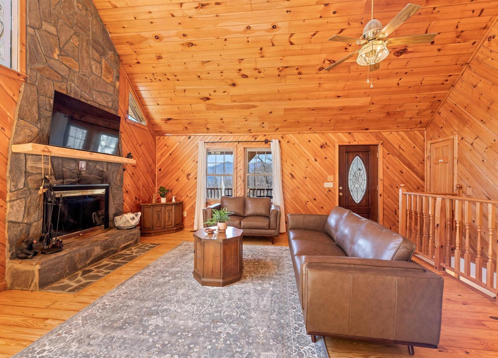 Maggie Valley Cabin With Beautiful Mountain Views, Hottub, Pet Friendly, Gameroom, Fireplace Esterno foto