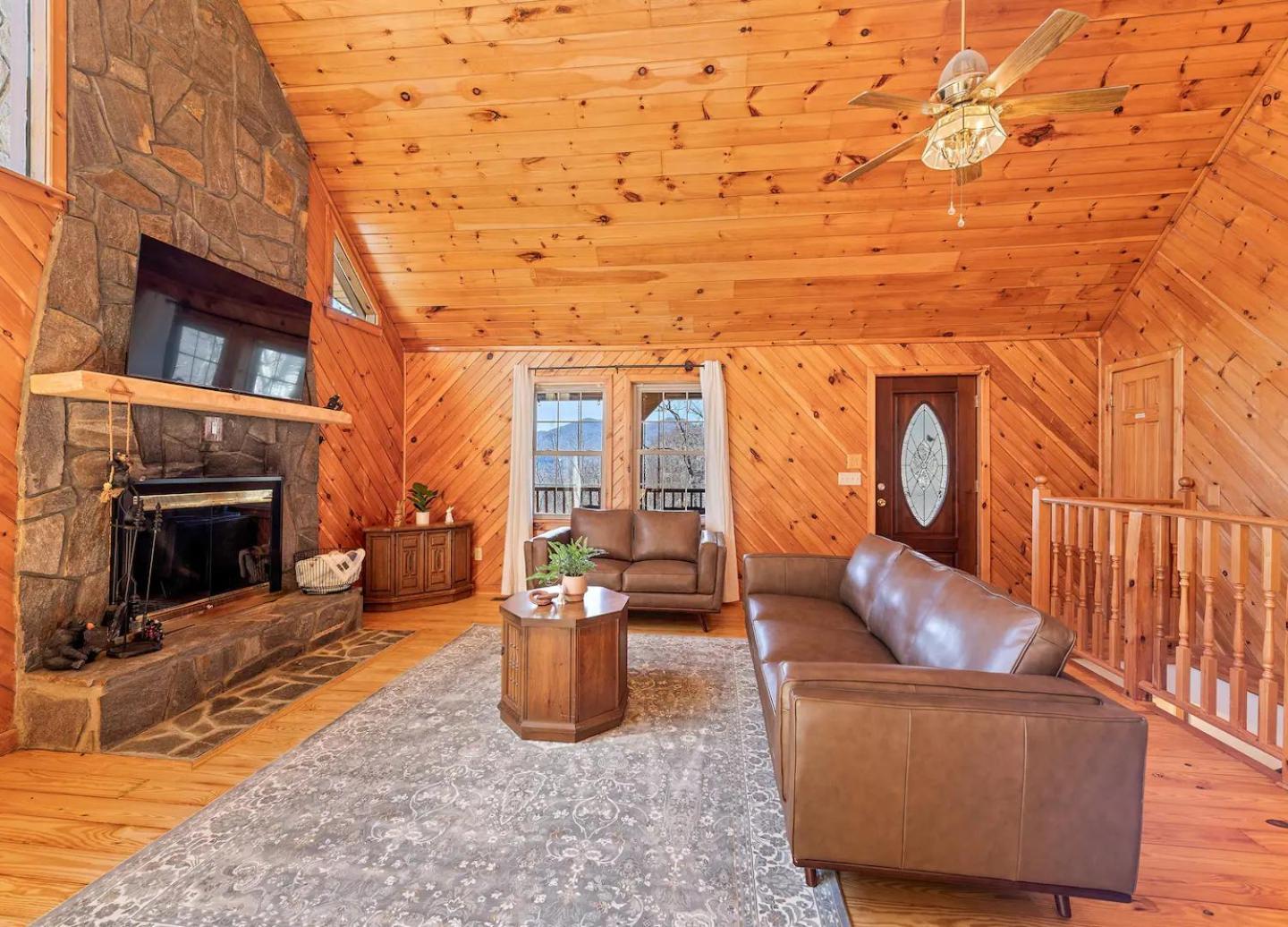 Maggie Valley Cabin With Beautiful Mountain Views, Hottub, Pet Friendly, Gameroom, Fireplace Esterno foto