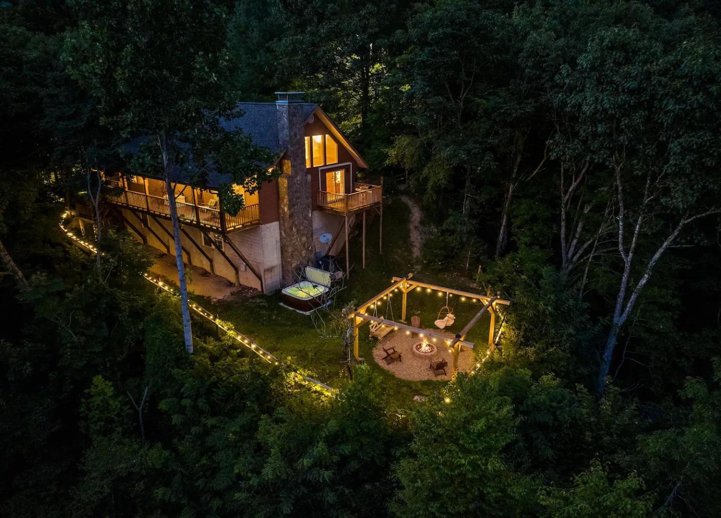 Maggie Valley Cabin With Beautiful Mountain Views, Hottub, Pet Friendly, Gameroom, Fireplace Esterno foto