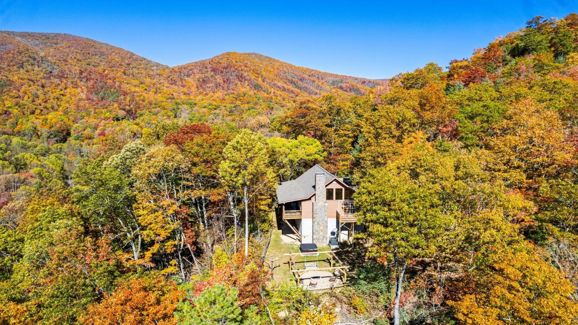 Maggie Valley Cabin With Beautiful Mountain Views, Hottub, Pet Friendly, Gameroom, Fireplace Esterno foto
